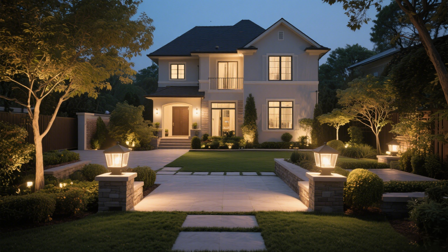 別墅庭院照明方案推薦 封面圖