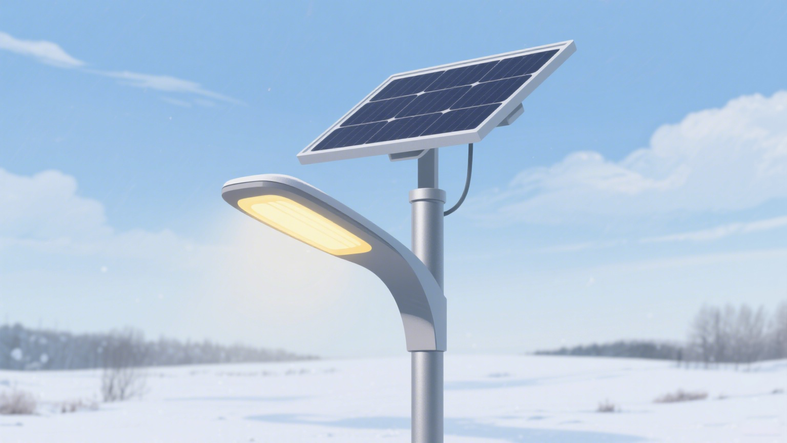 冬季太陽能燈的續(xù)航問題解決
